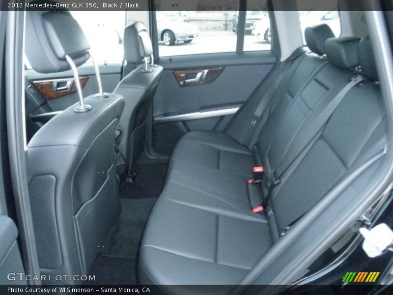 Black / Black 2012 Mercedes-Benz GLK 350