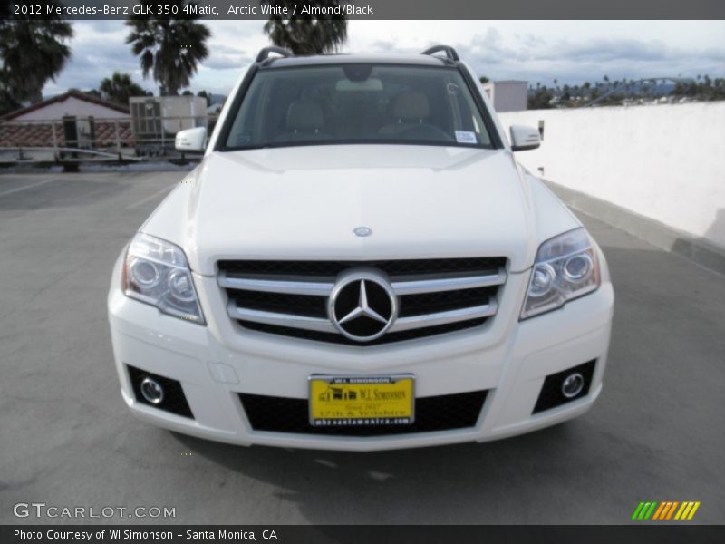 Arctic White / Almond/Black 2012 Mercedes-Benz GLK 350 4Matic