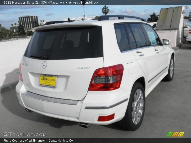 Arctic White / Almond/Black 2012 Mercedes-Benz GLK 350 4Matic