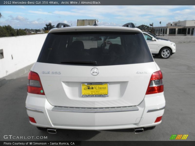 Arctic White / Almond/Black 2012 Mercedes-Benz GLK 350 4Matic