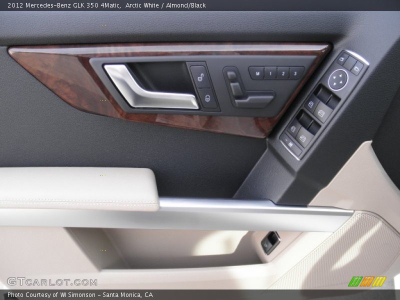 Arctic White / Almond/Black 2012 Mercedes-Benz GLK 350 4Matic