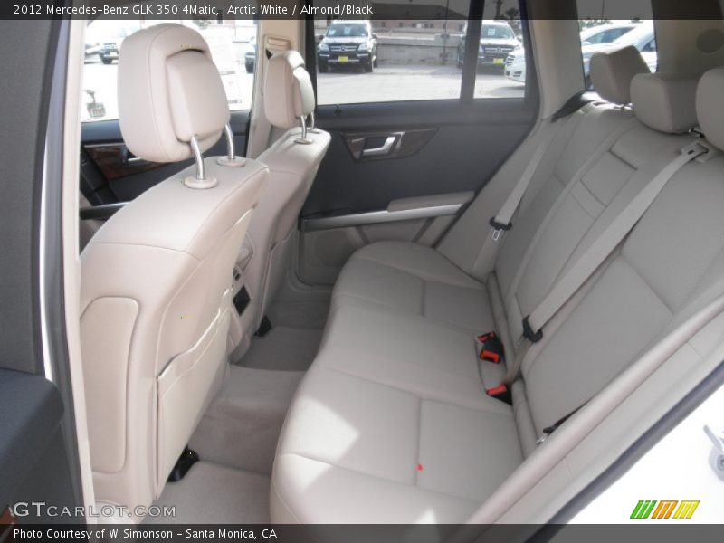 Arctic White / Almond/Black 2012 Mercedes-Benz GLK 350 4Matic