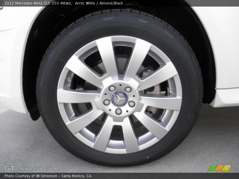 Arctic White / Almond/Black 2012 Mercedes-Benz GLK 350 4Matic