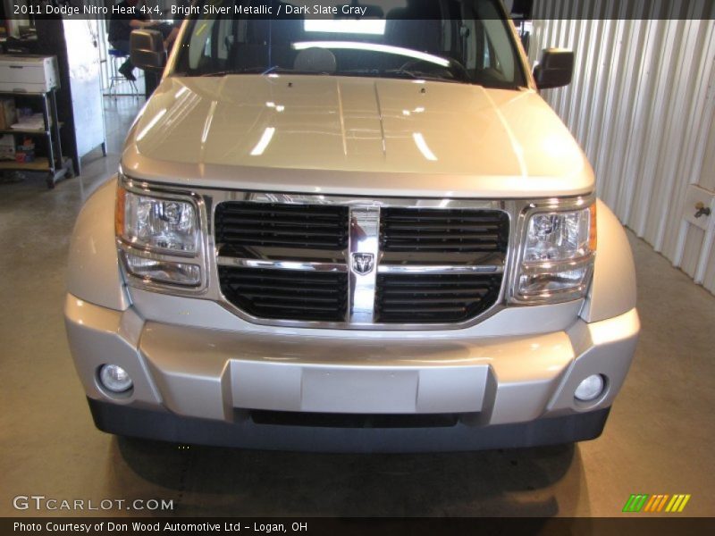 Bright Silver Metallic / Dark Slate Gray 2011 Dodge Nitro Heat 4x4