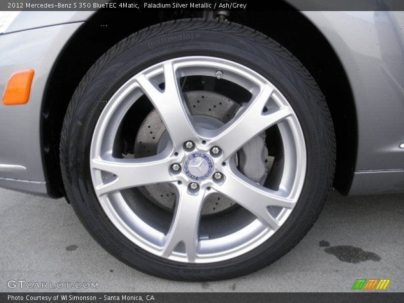  2012 S 350 BlueTEC 4Matic Wheel
