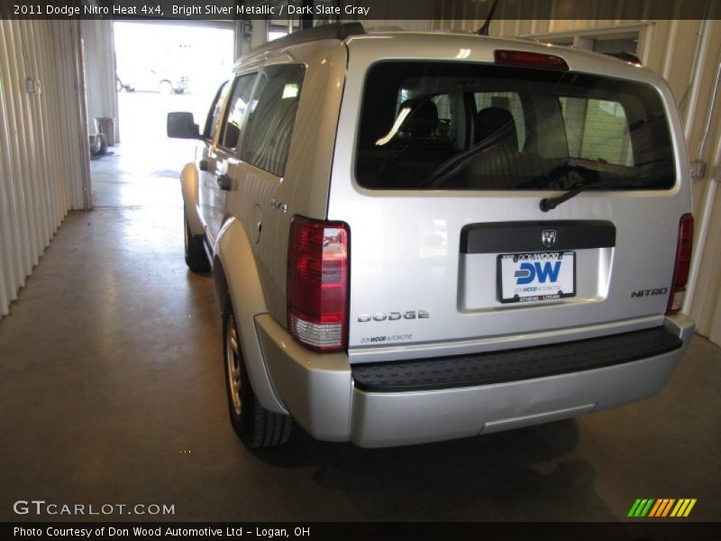Bright Silver Metallic / Dark Slate Gray 2011 Dodge Nitro Heat 4x4