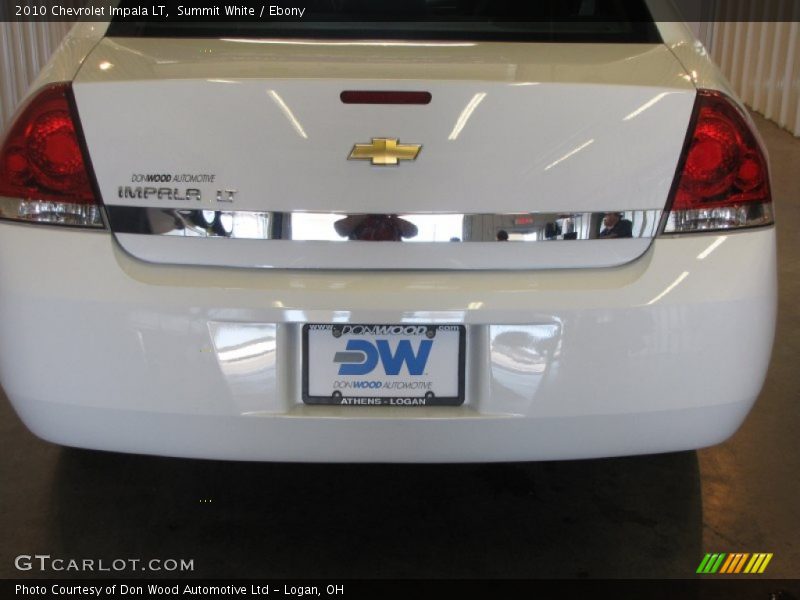 Summit White / Ebony 2010 Chevrolet Impala LT