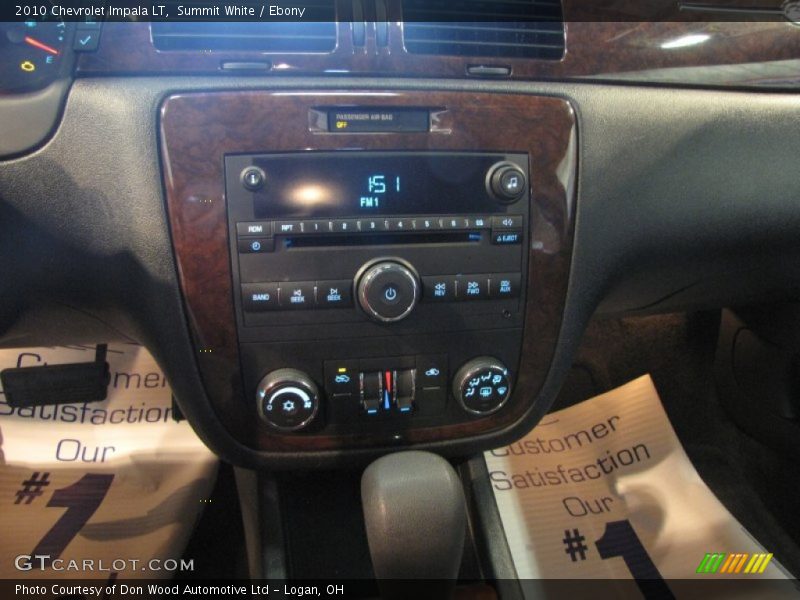 Summit White / Ebony 2010 Chevrolet Impala LT