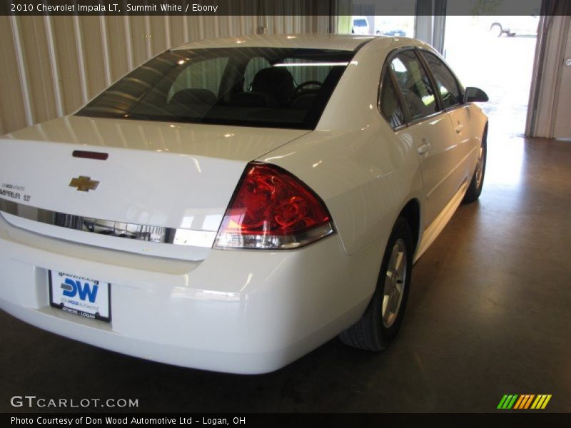 Summit White / Ebony 2010 Chevrolet Impala LT