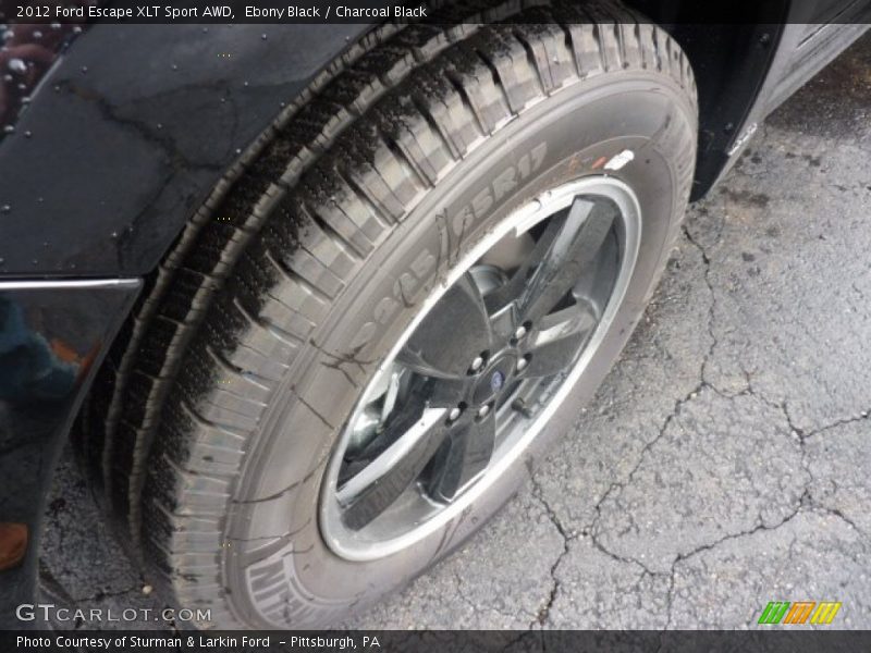 Ebony Black / Charcoal Black 2012 Ford Escape XLT Sport AWD