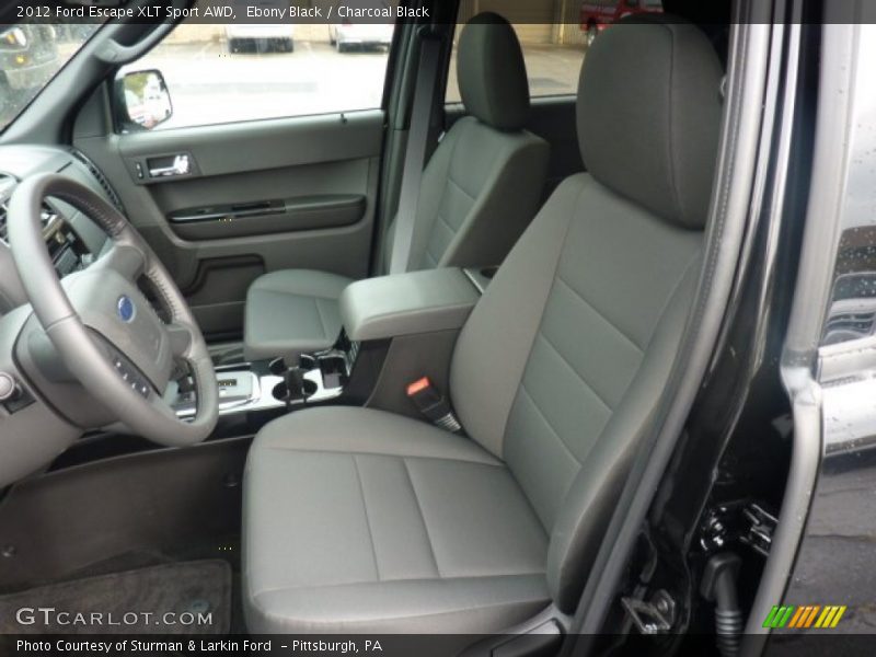 Ebony Black / Charcoal Black 2012 Ford Escape XLT Sport AWD
