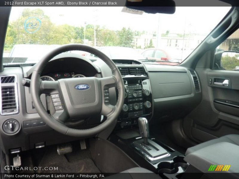 Ebony Black / Charcoal Black 2012 Ford Escape XLT Sport AWD