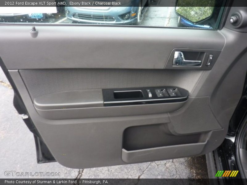 Ebony Black / Charcoal Black 2012 Ford Escape XLT Sport AWD
