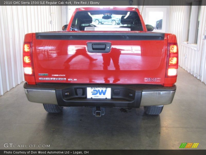 Fire Red / Ebony 2010 GMC Sierra 1500 SLE Regular Cab 4x4