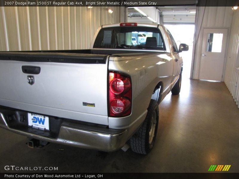Bright Silver Metallic / Medium Slate Gray 2007 Dodge Ram 1500 ST Regular Cab 4x4