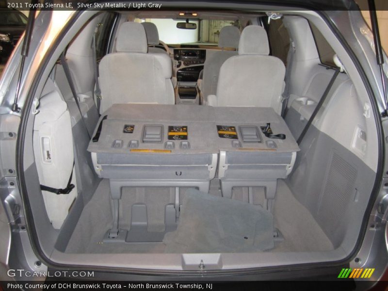 Silver Sky Metallic / Light Gray 2011 Toyota Sienna LE