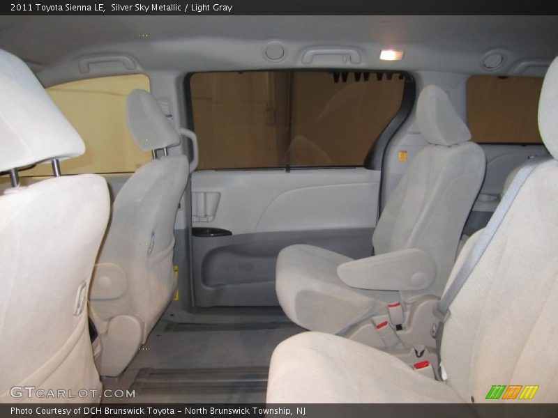 Silver Sky Metallic / Light Gray 2011 Toyota Sienna LE