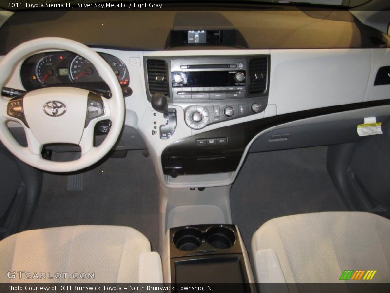 Silver Sky Metallic / Light Gray 2011 Toyota Sienna LE