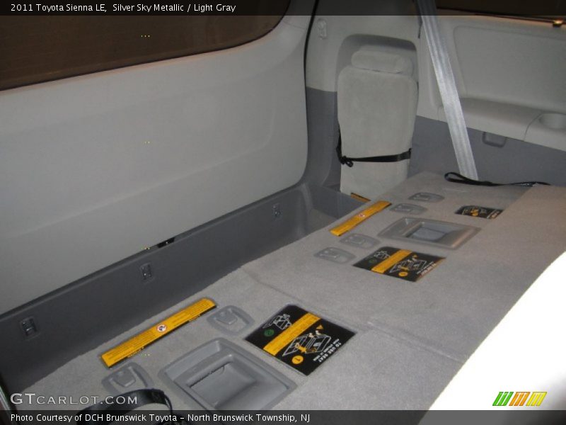 Silver Sky Metallic / Light Gray 2011 Toyota Sienna LE