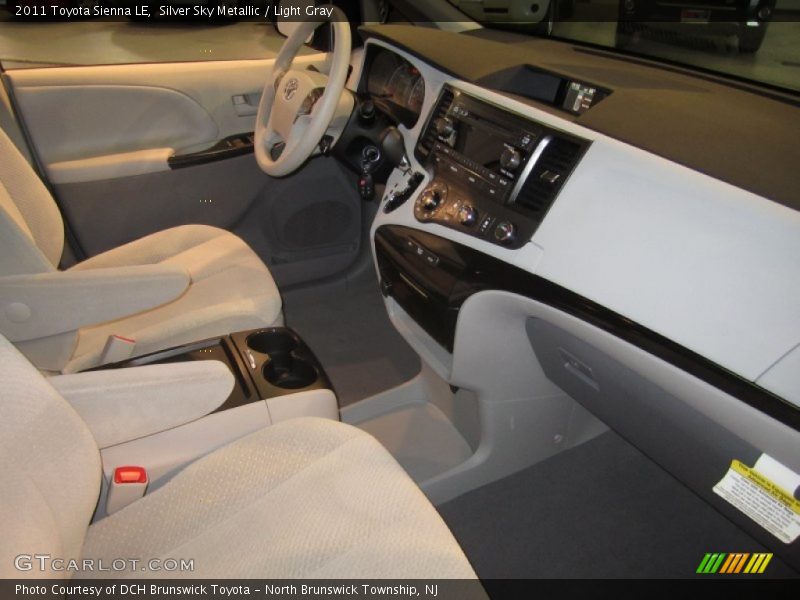 Silver Sky Metallic / Light Gray 2011 Toyota Sienna LE