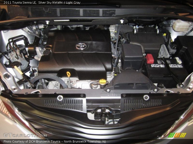 Silver Sky Metallic / Light Gray 2011 Toyota Sienna LE