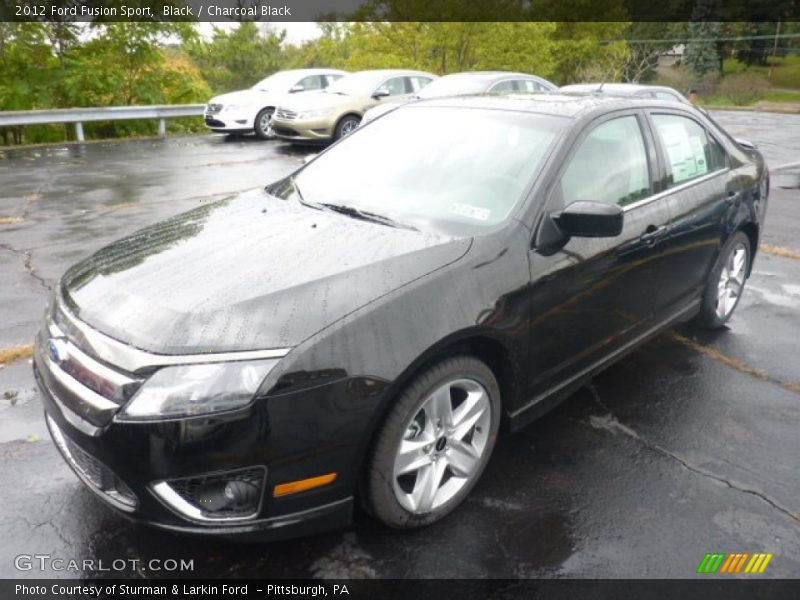 Black / Charcoal Black 2012 Ford Fusion Sport