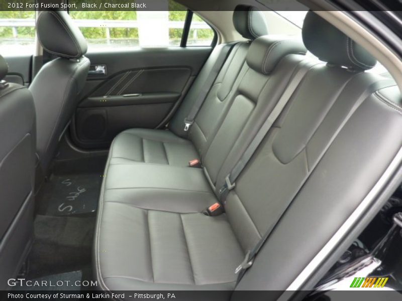 Black / Charcoal Black 2012 Ford Fusion Sport