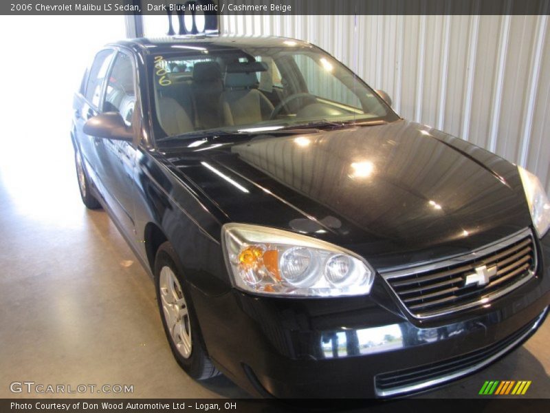 Dark Blue Metallic / Cashmere Beige 2006 Chevrolet Malibu LS Sedan