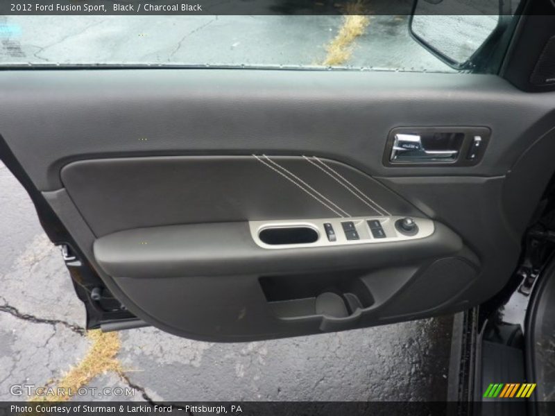 Black / Charcoal Black 2012 Ford Fusion Sport