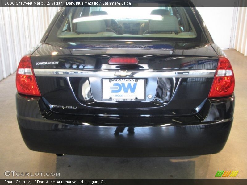 Dark Blue Metallic / Cashmere Beige 2006 Chevrolet Malibu LS Sedan