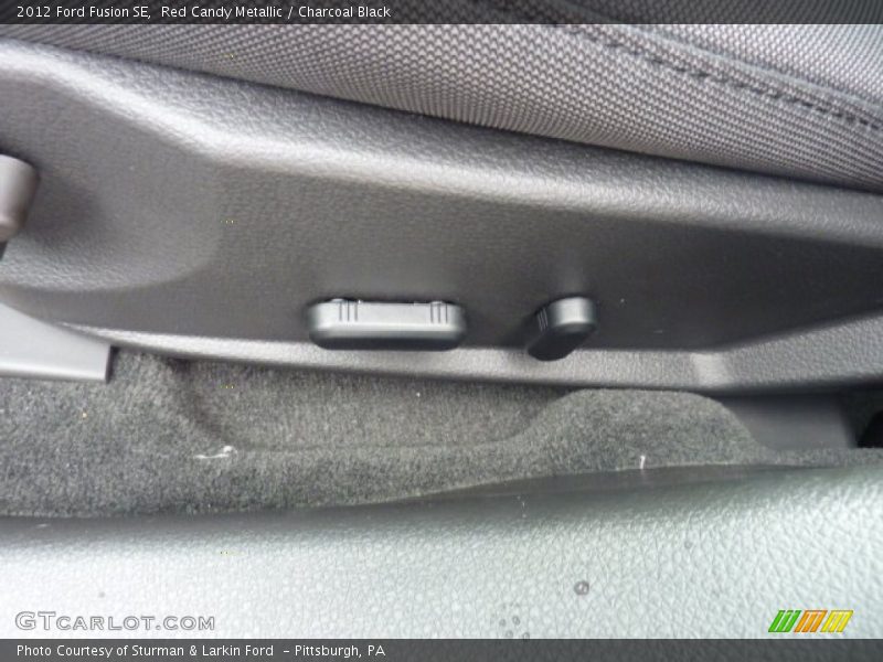 Red Candy Metallic / Charcoal Black 2012 Ford Fusion SE