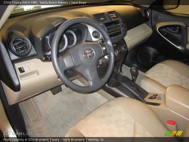 Sandy Beach Metallic / Sand Beige 2009 Toyota RAV4 4WD