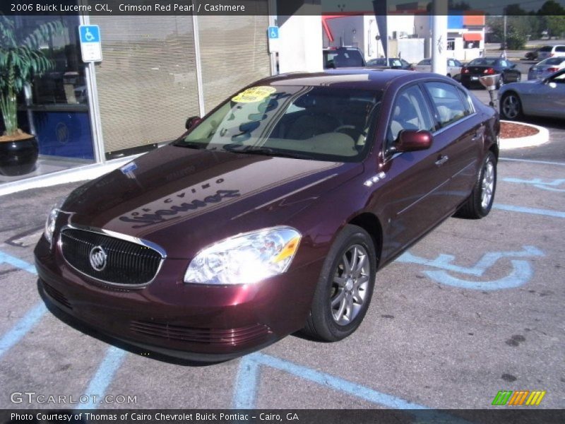 Crimson Red Pearl / Cashmere 2006 Buick Lucerne CXL
