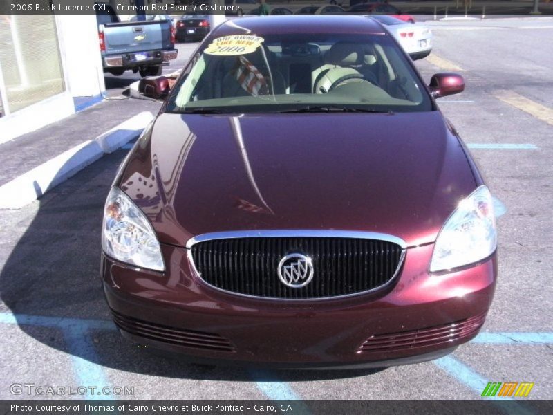Crimson Red Pearl / Cashmere 2006 Buick Lucerne CXL
