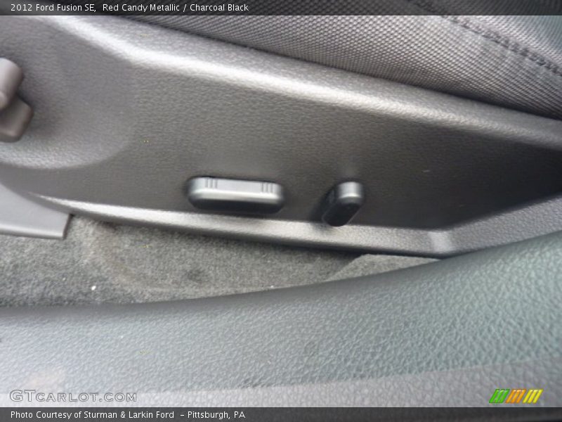 Red Candy Metallic / Charcoal Black 2012 Ford Fusion SE