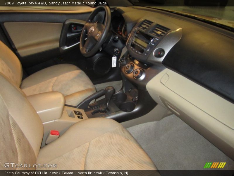 Sandy Beach Metallic / Sand Beige 2009 Toyota RAV4 4WD