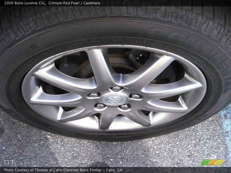Crimson Red Pearl / Cashmere 2006 Buick Lucerne CXL