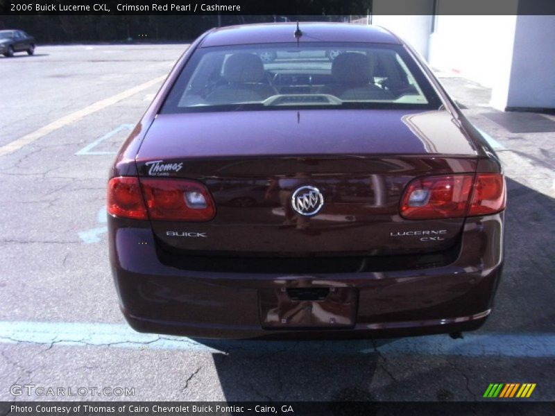 Crimson Red Pearl / Cashmere 2006 Buick Lucerne CXL