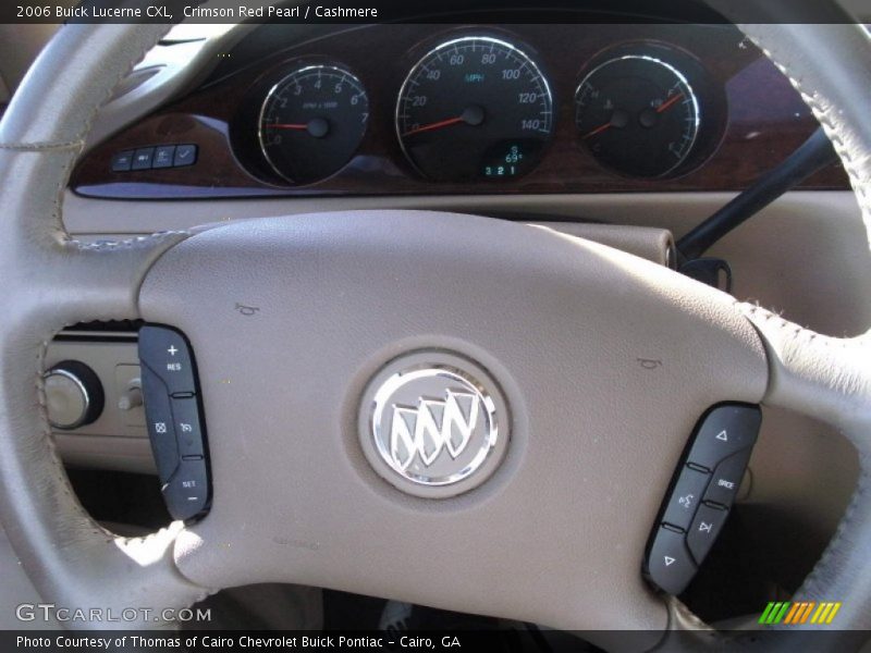 Crimson Red Pearl / Cashmere 2006 Buick Lucerne CXL