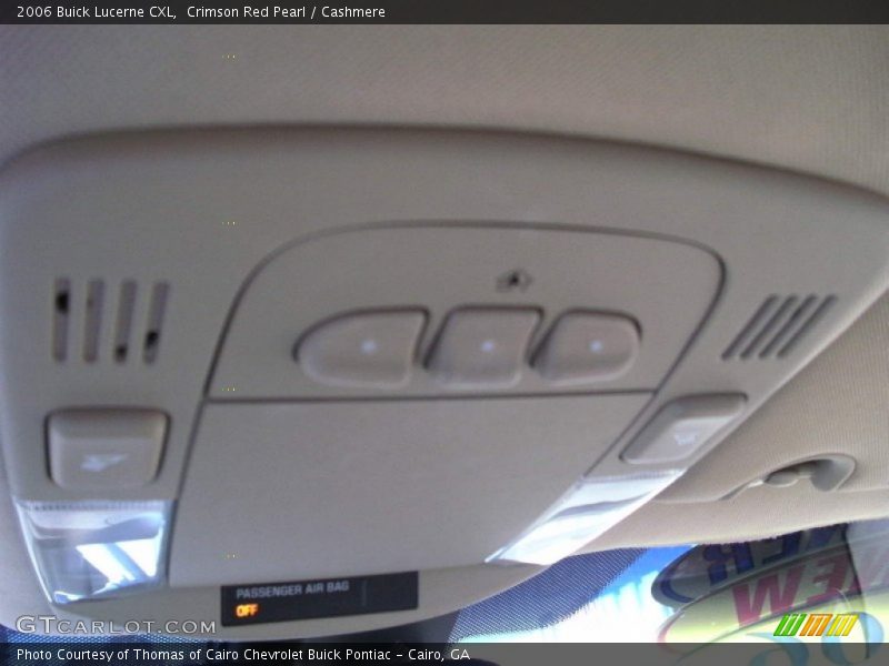 Crimson Red Pearl / Cashmere 2006 Buick Lucerne CXL