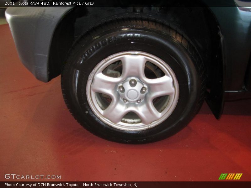 Rainforest Mica / Gray 2001 Toyota RAV4 4WD