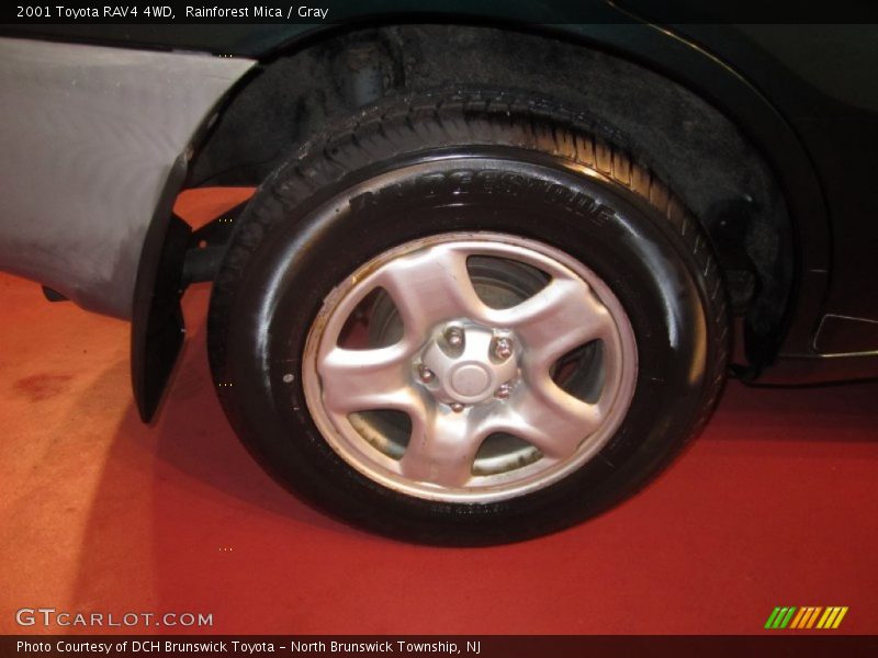 Rainforest Mica / Gray 2001 Toyota RAV4 4WD