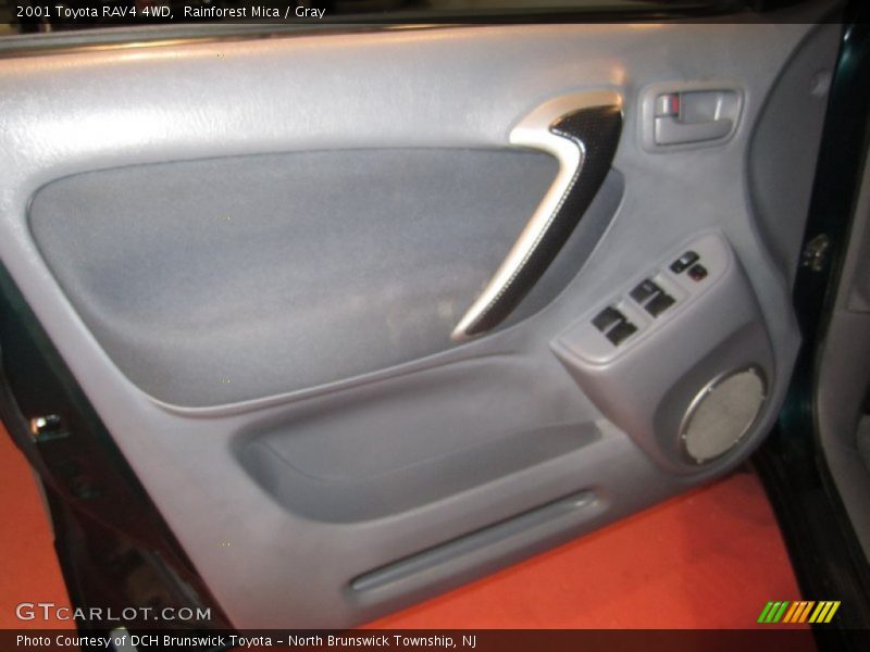 Rainforest Mica / Gray 2001 Toyota RAV4 4WD