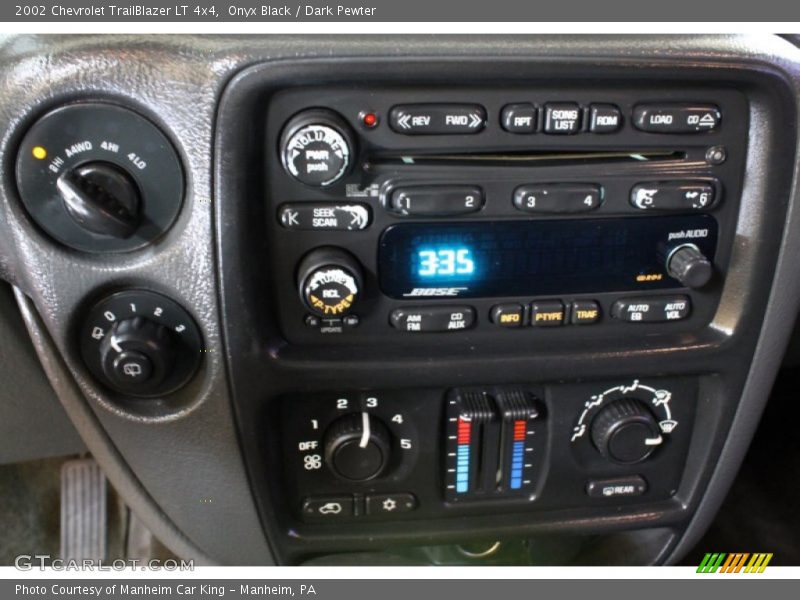 Onyx Black / Dark Pewter 2002 Chevrolet TrailBlazer LT 4x4