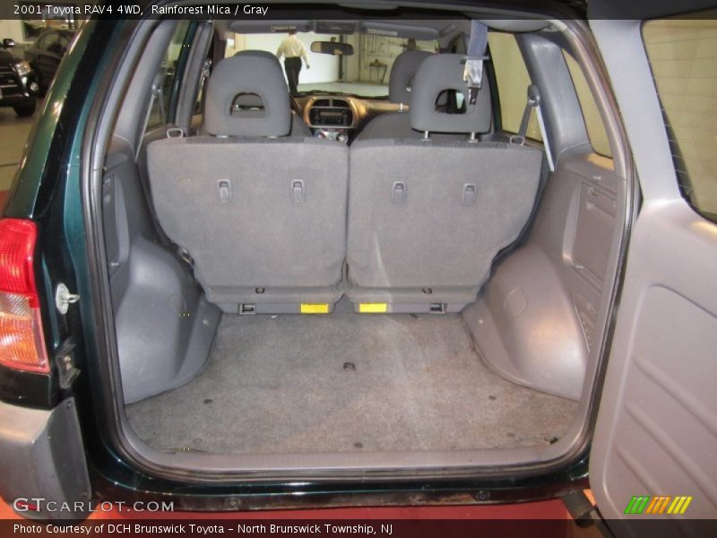 Rainforest Mica / Gray 2001 Toyota RAV4 4WD