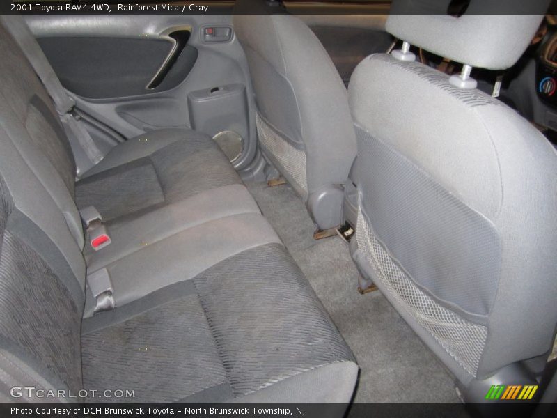 Rainforest Mica / Gray 2001 Toyota RAV4 4WD