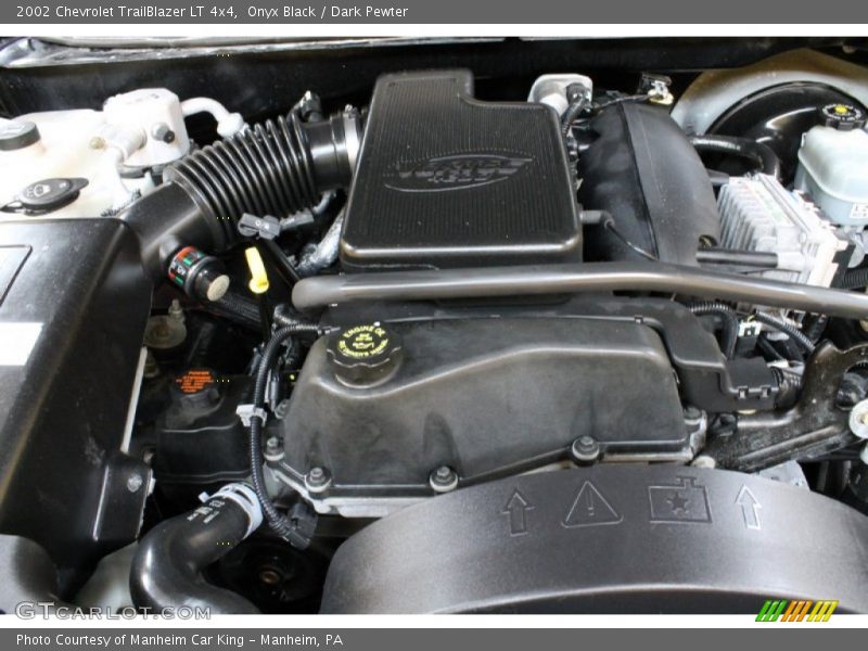Onyx Black / Dark Pewter 2002 Chevrolet TrailBlazer LT 4x4