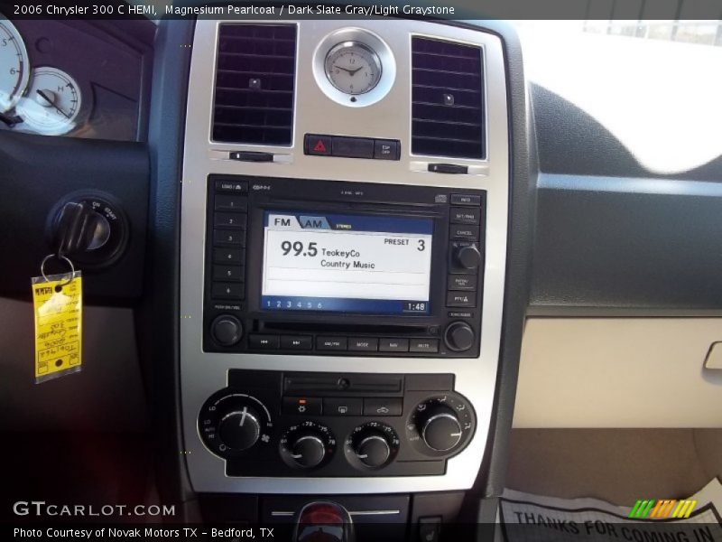 Magnesium Pearlcoat / Dark Slate Gray/Light Graystone 2006 Chrysler 300 C HEMI