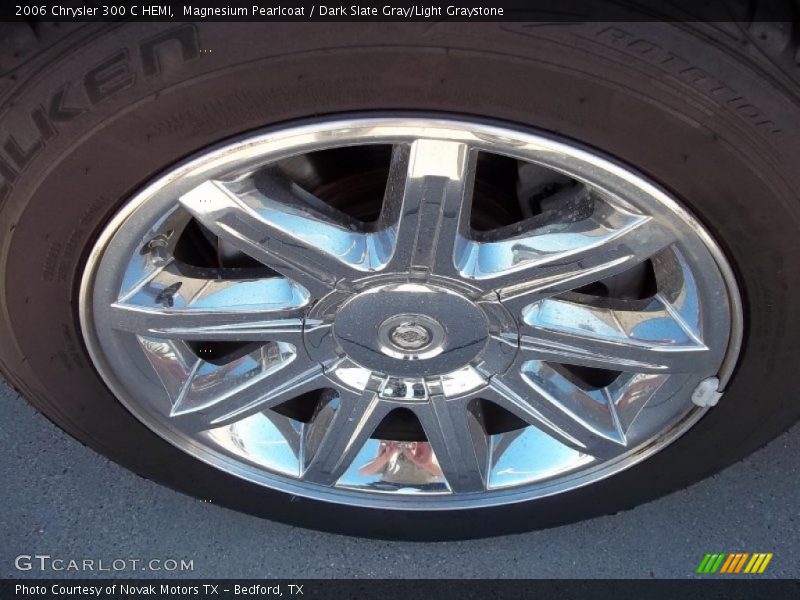 Magnesium Pearlcoat / Dark Slate Gray/Light Graystone 2006 Chrysler 300 C HEMI