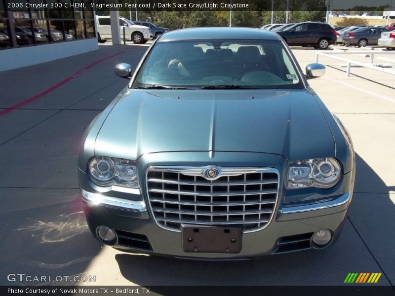 Magnesium Pearlcoat / Dark Slate Gray/Light Graystone 2006 Chrysler 300 C HEMI